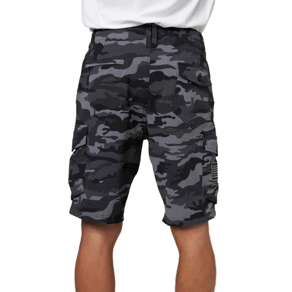 O'Neill GI Jack Traveler Hyper Freak Hybrid Ripstop Shorts Men 50 Black Camo NEW - Picture 15 of 16